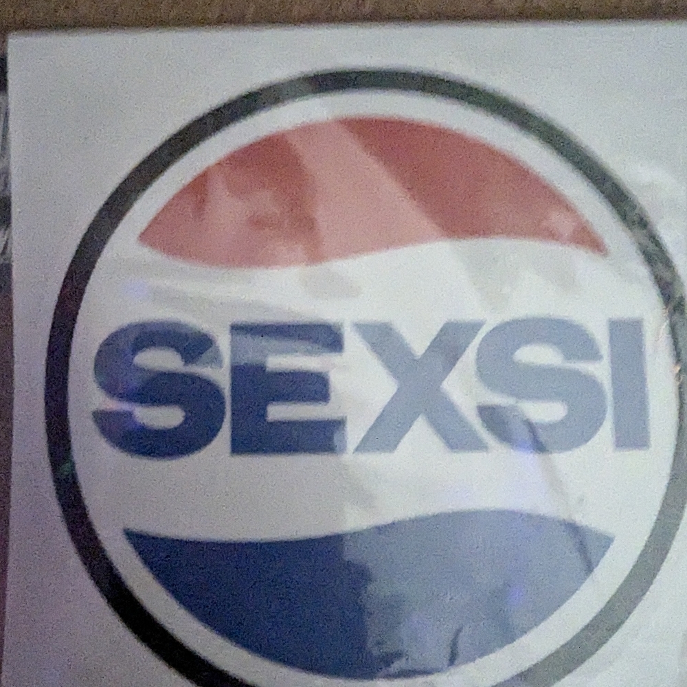 Red, White, and Blue Logo Decal
